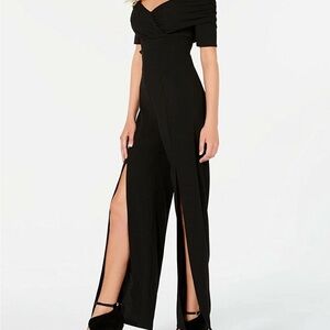 Guess Black Off-Shoulder Jumpsuit NWT Medium